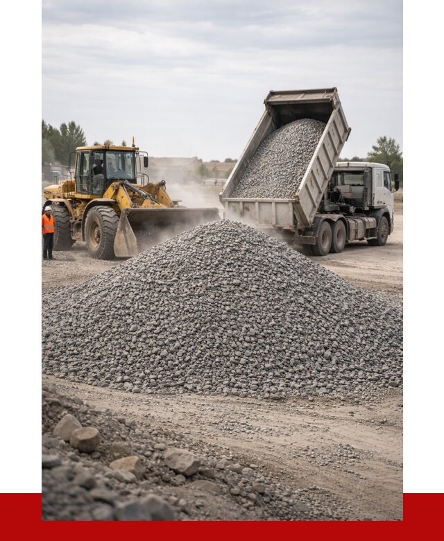 Купить щебень с доставкой в Баксане от 2526 руб. | ПРОНЕРУДБкс