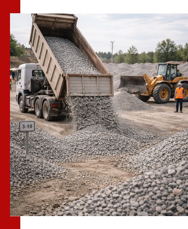Гранитный щебень фракции 3–10: доставка и продажа в Баксане