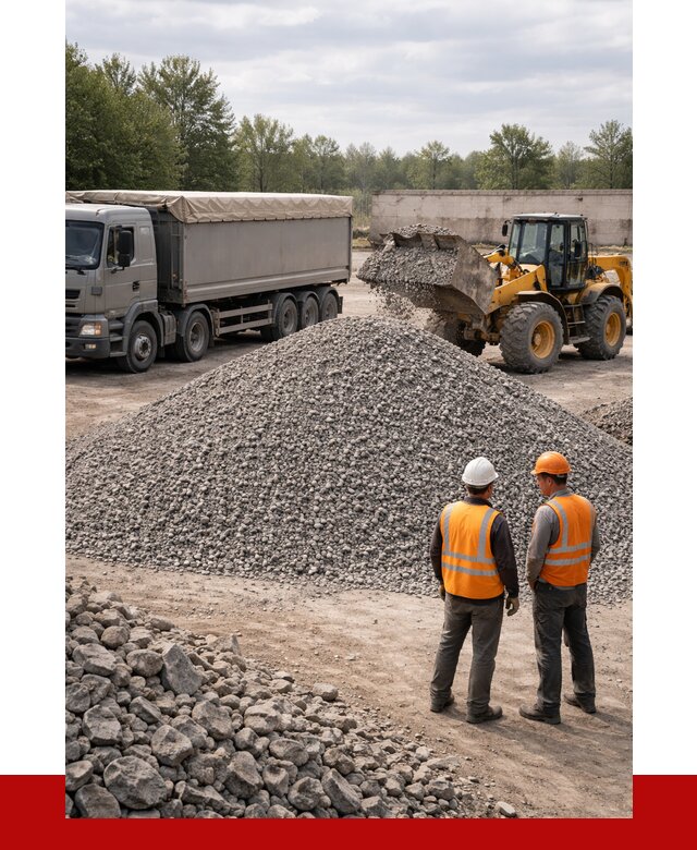 Гранитный щебень фракция 5-20 в Баксане от 4243 руб | ПРОНЕРУДБкс