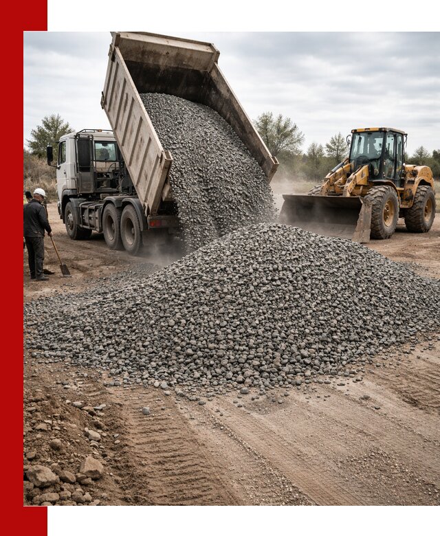 Гранитный щебень фракция 10-20 с доставкой в Баксане