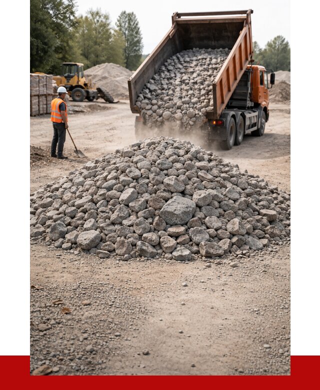 Гранитный щебень фракция 70-150 в Баксане от 1667 | ПРОНЕРУДБкс