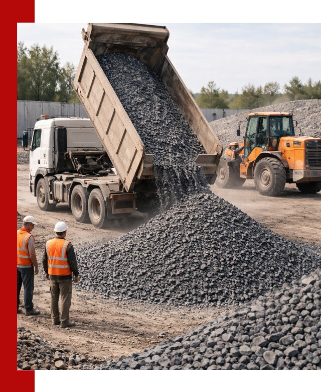 Доставка и продажа щебня габбро-диабаза в Баксане