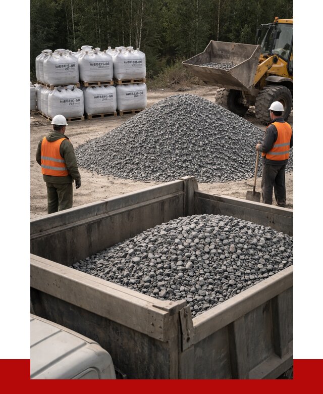 Щебень габбро диабаз 20-40 в Баксане от 3435 руб. | ПРОНЕРУДБкс