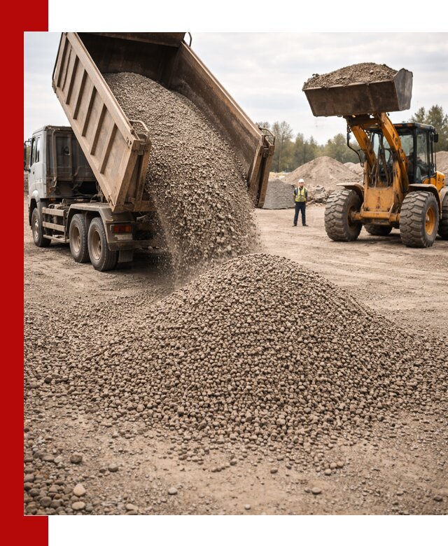 Гравийный щебень фракция 3–10 с доставкой в Баксане