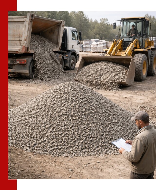 Гравийный щебень фракция 5–10 с доставкой в Баксане