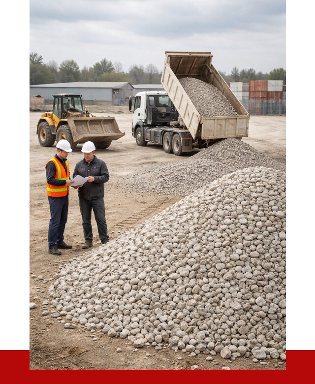 Известняковый щебень в Баксане от 1414 р. доставка | ПРОНЕРУДБкс