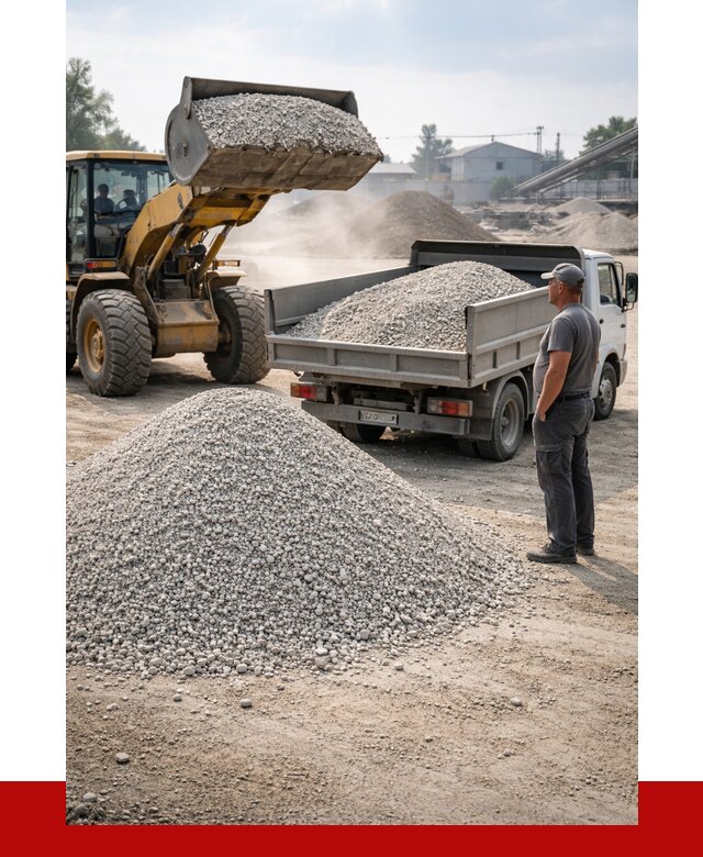 Известняковый щебень фр. 0-5 в Баксане от 4243 р. | ПРОНЕРУДБкс