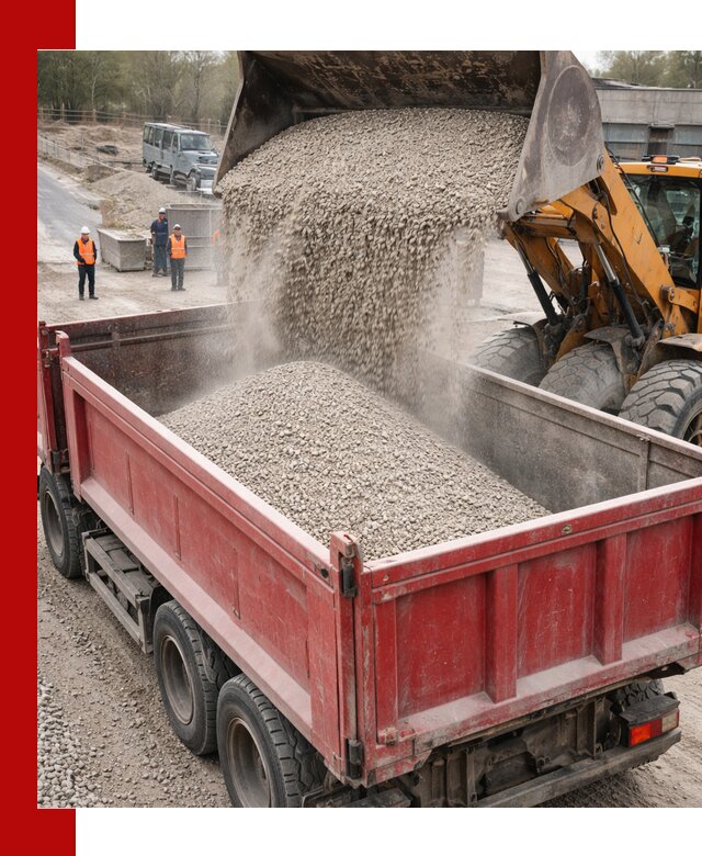 Купить известняковый щебень фракции 0-5 с доставкой в Баксане