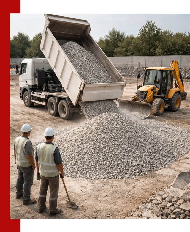 Купить известняковый щебень фракции 5–10 мм с доставкой в Баксане