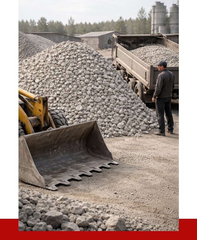 Известняковый щебень фракция 40-70 в Баксане от 4243 р. | ПРОНЕРУДБкс