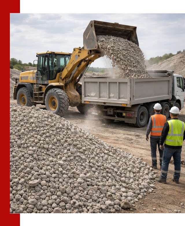 Доломитовый щебень фракция 40–71 доставка и продажа в Баксане