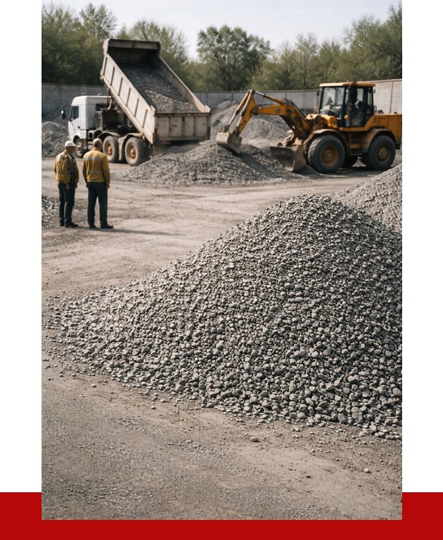 Вторичный щебень фр. 5-20 в Баксане от 1616 р. - ПРОНЕРУДБкс