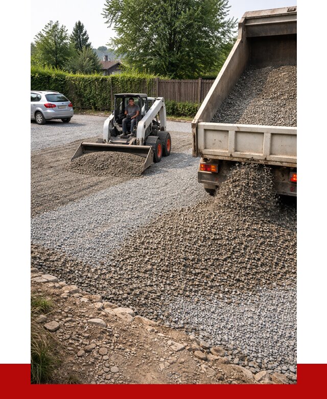 Щебень для парковки в Баксане с доставкой от 1212 р.| ПРОНЕРУДБкс