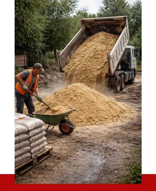 Купить песок с доставкой в Баксане от 1818 р. | ПРОНЕРУДБкс