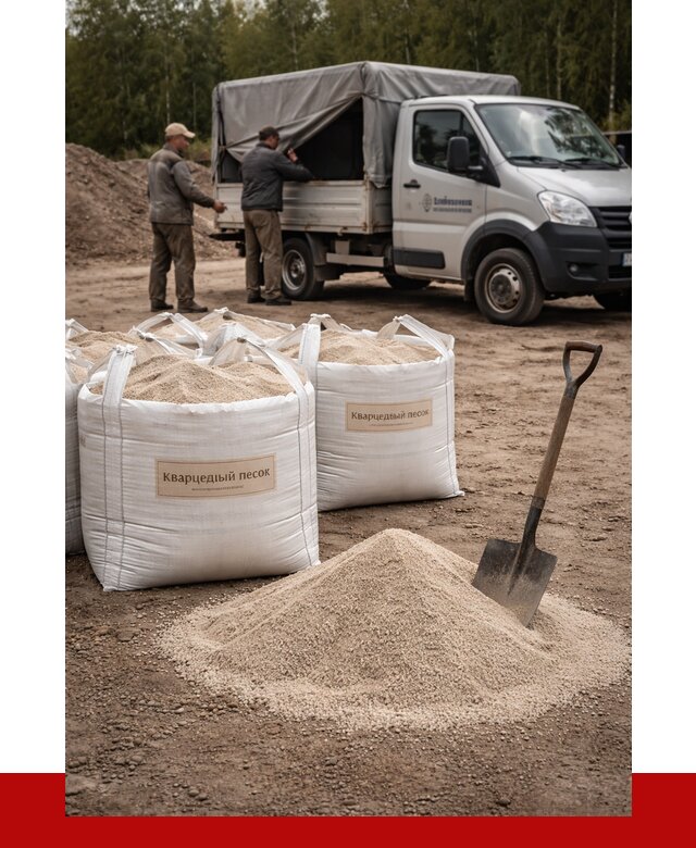Кварцевый песок для пескоструя в Баксане от 4546 р. | ПРОНЕРУДБкс