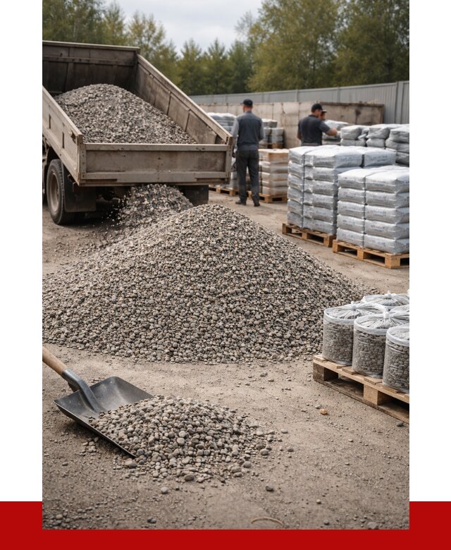 Гравий фракция 5-20 в Баксане купить от 2323 р. ПРОНЕРУДБкс