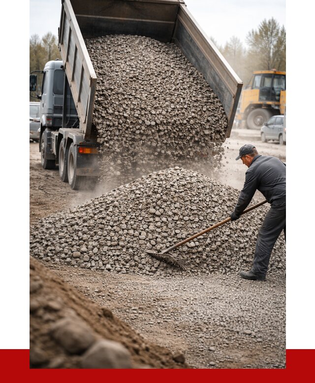 Гравий фракция 20-40 в Баксане от 2526 р. доставка | ПРОНЕРУДБкс