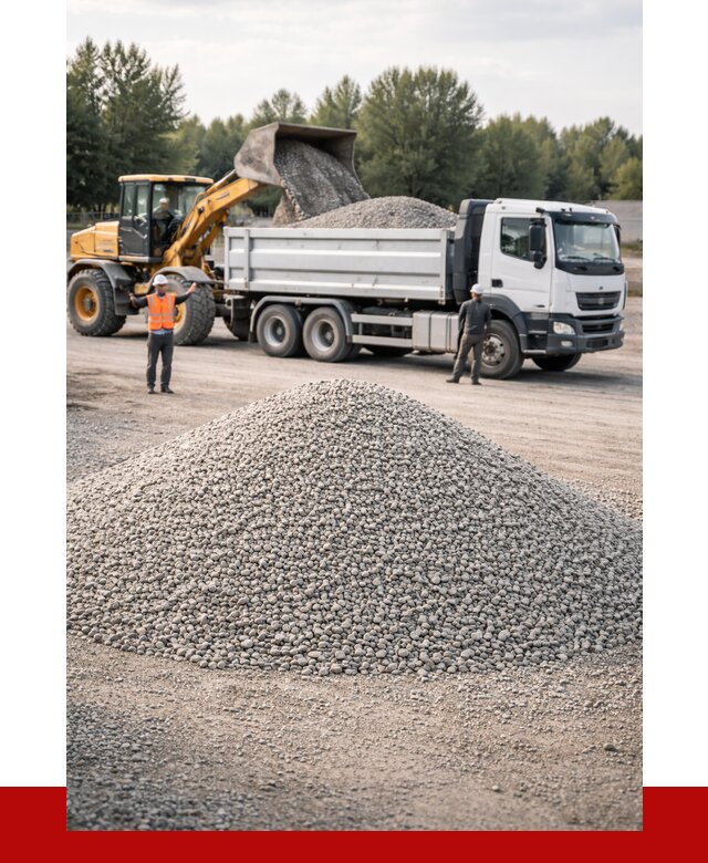 Купить мытый гравий в Баксане от 3536 р, доставка ПРОНЕРУДБкс