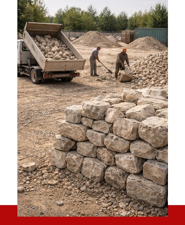 Бутовый камень известняковый в Баксане от 4243 р. | ПРОНЕРУДБкс