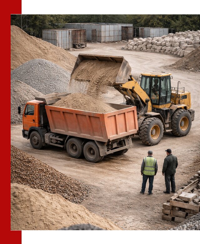 Доставка сыпучих смесей и смесей для стройки в Баксане