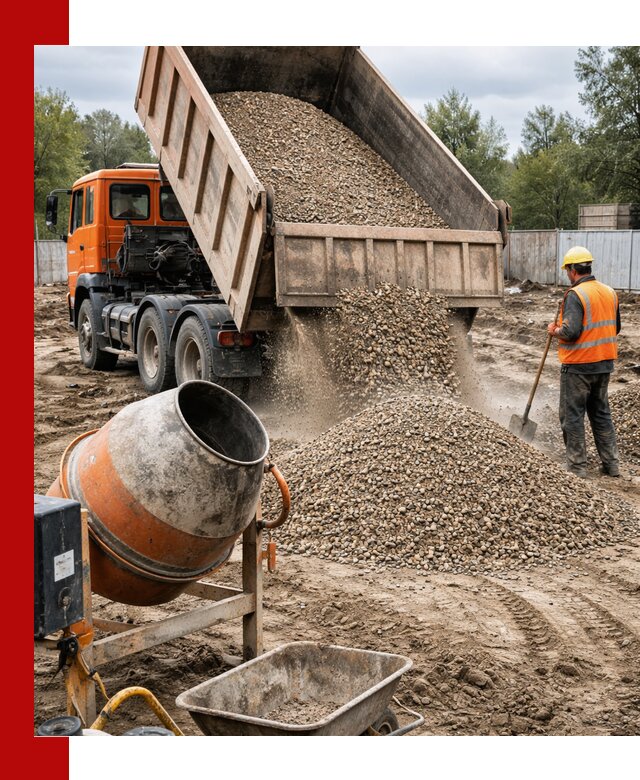Опгс для бетона с доставкой самосвалом в Баксане от производителя