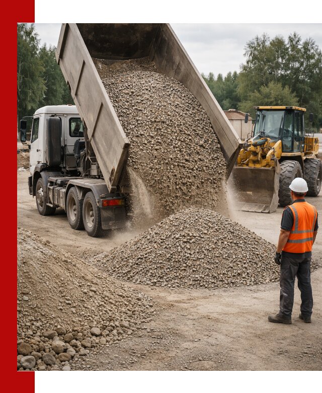 Доставка щпс в Баксане — щебеночно-песчаная смесь под заборы и дорожки