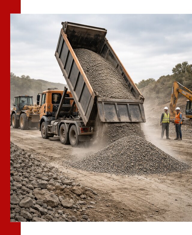 Щебёночно-песчаная смесь ЩПС С1 с доставкой в Баксане