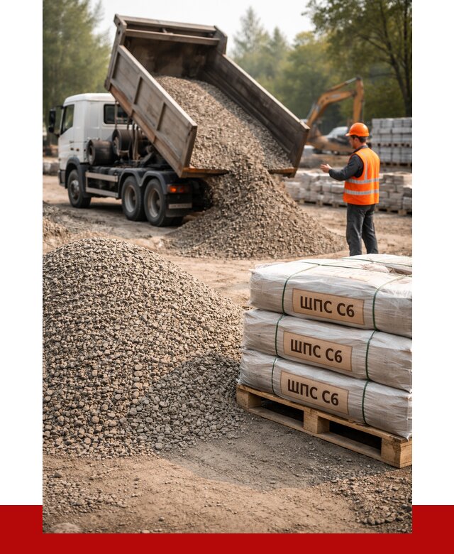 ЩПС С6 в Баксане с доставкой от 2222 р. за куб | ПРОНЕРУДБкс