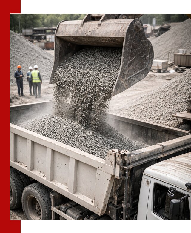 Отсев и крошка для строительства и дорожных работ в Баксане