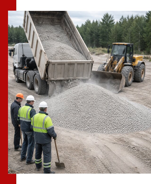 Известняковый отсев 0-5 доставка в Баксане быстро и выгодно