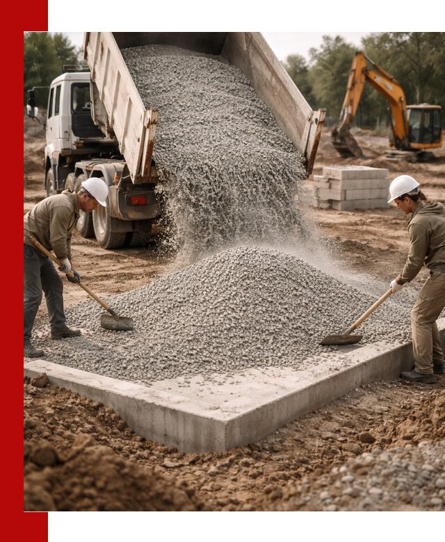 Доставка и продажа отсева для бетона в Баксане