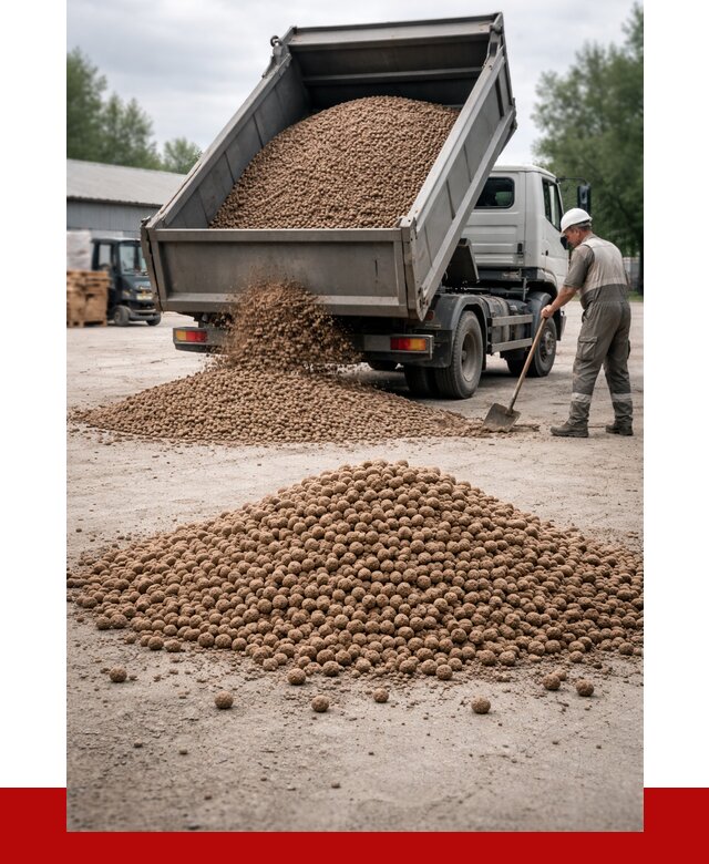 Керамзит с доставкой в Баксане от 4243 р. за м3 | ПРОНЕРУДБкс