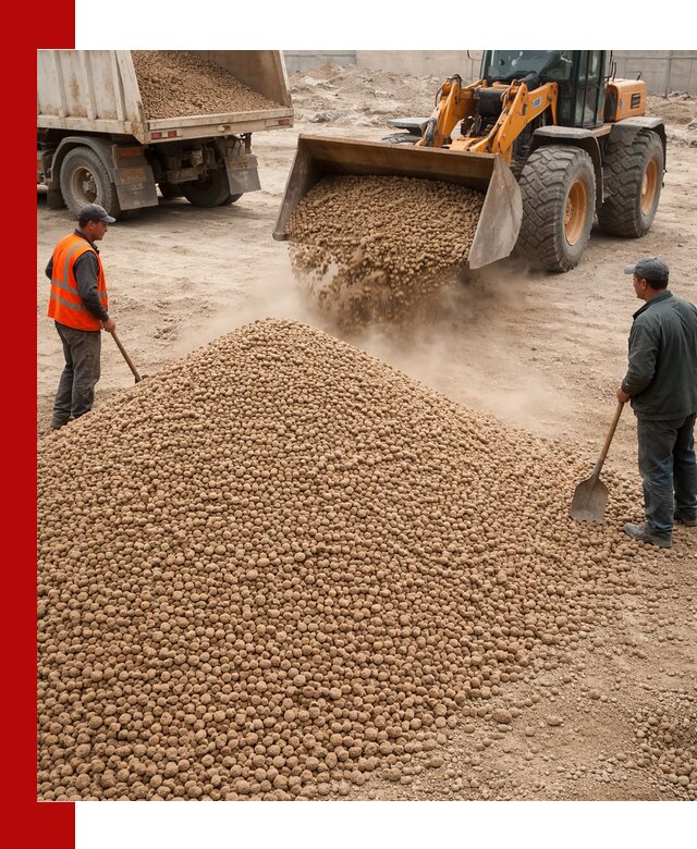 Керамзит фракция 10-20 с доставкой в Баксане