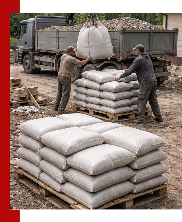 Керамзит в мешках с доставкой в Баксане от компании-поставщика