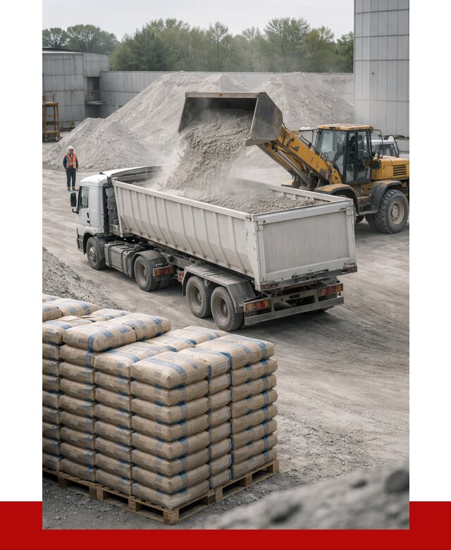 Купить цемент навалом в Баксане от 5556 р. с доставкой | ПРОНЕРУДБкс