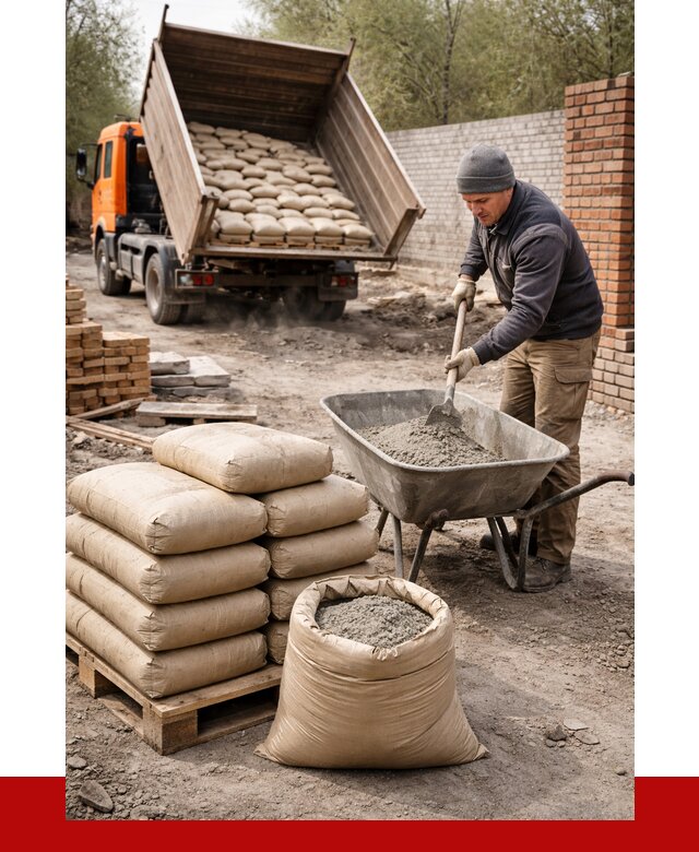 Купить сухую смесь для кладки в Баксане от 1212 р. | ПРОНЕРУДБкс