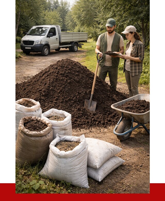 Купить грунт с доставкой в Баксане от 4546 р. за м3 | ПРОНЕРУДБкс