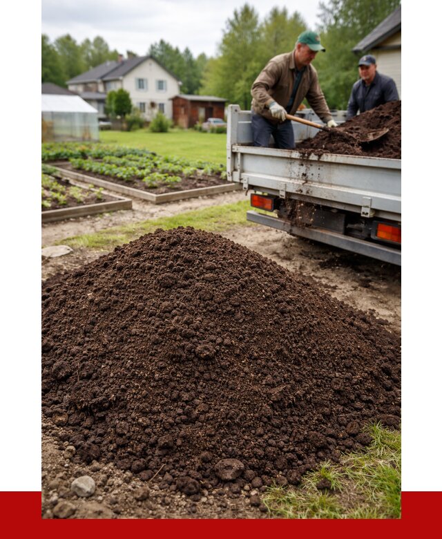 Плодородный грунт в Баксане с доставкой от 4243 р. | ПРОНЕРУДБкс