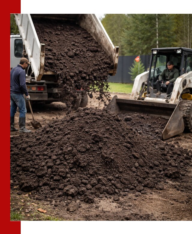 Плодородный грунт с доставкой в Баксане для садов и огородов