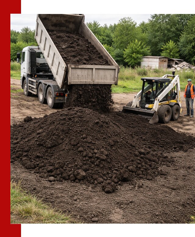 Поставка плодородной земли с доставкой самосвалом в Баксане