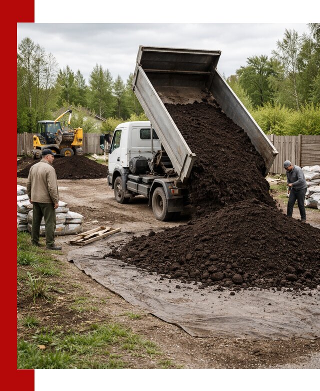 Доставка качественного почвогрунта в Баксане оптом и в розницу