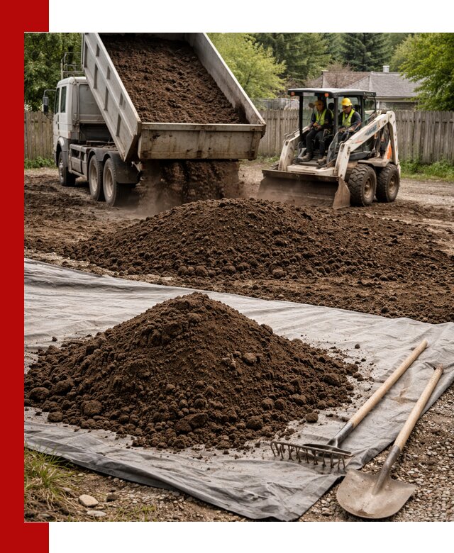 Грунт для отсыпки участка с доставкой в Баксане