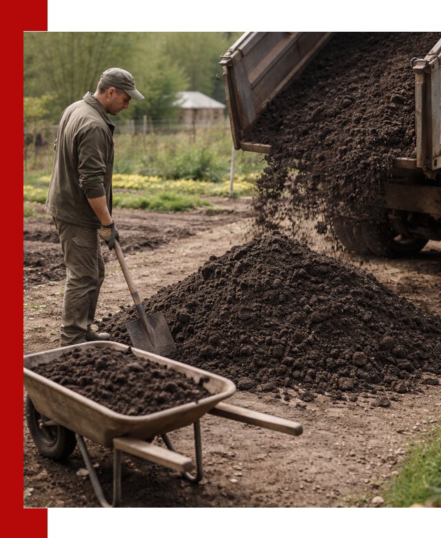 Доставка качественной земли для огорода в Баксане