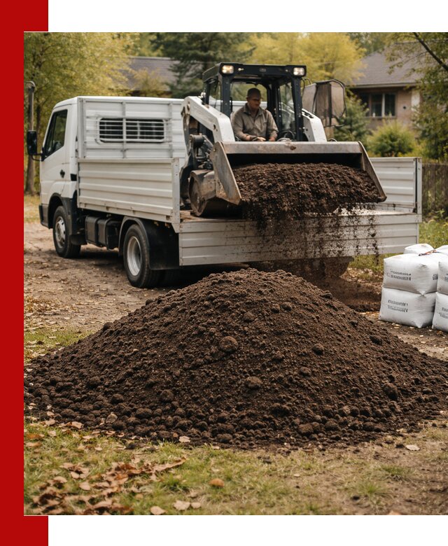 Доставка садовой земли в больших объёмах в Баксане