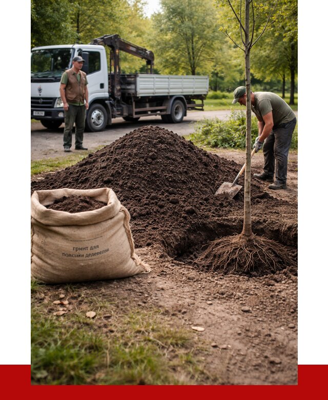 Грунт для посадки деревьев в Баксане от 1212 р. | ПРОНЕРУДБкс