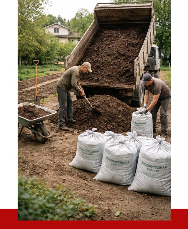 Плодородная смесь в Баксане от 4243 р./куб с доставкой | ПРОНЕРУДБкс