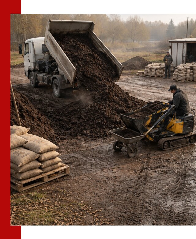 Кислый торф в доставке по выгодным ценам в Баксане