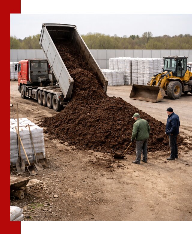 Доставка торфяных смесей оптом и в розницу в Баксане