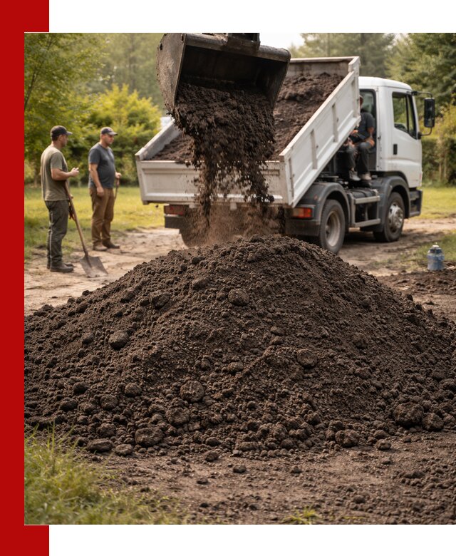 Доставка и продажа чернозема в Баксане оптом и в розницу