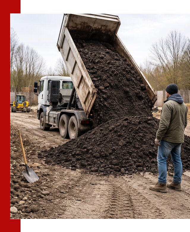 Доставка чернозема навалом в Баксане быстро и выгодно